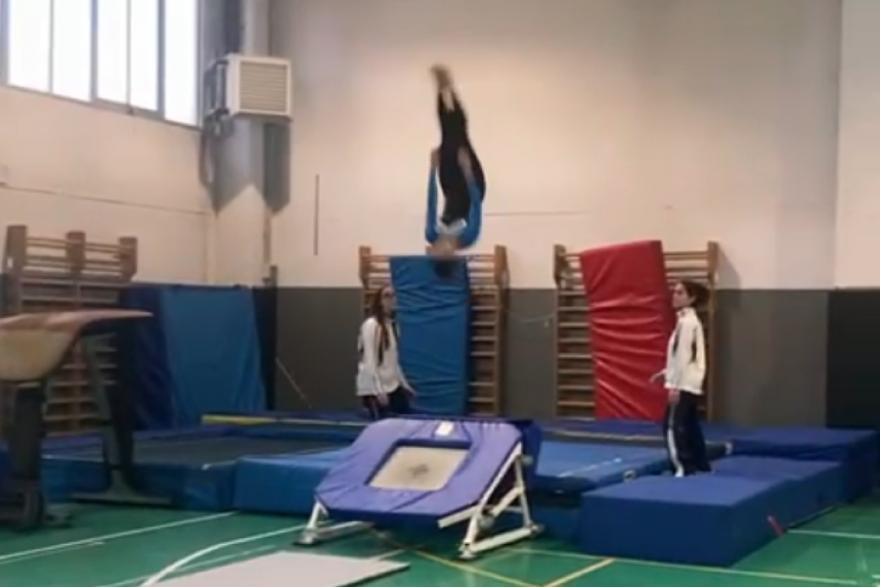 Chiara Burdisso, studente atleta di teamgym