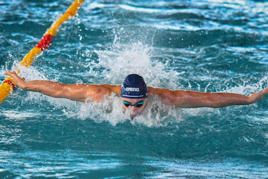 edoardo colucci, studente atleta di nuoto