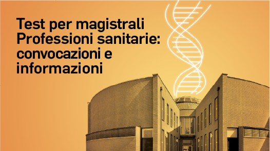Titolo dell'avviso su sfondo colorato con edificio UniTo