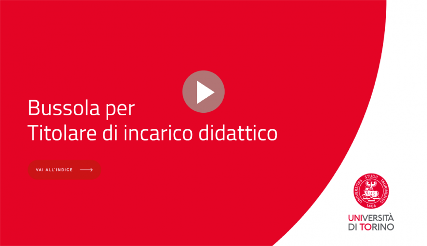 Cover guida digitale per i titolari di incarico didattico
