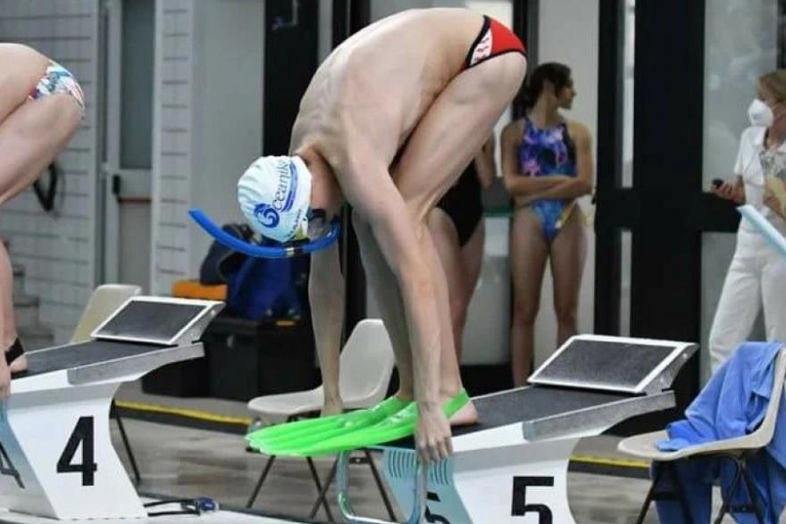 Davide Romano Davide Romano, studente atleta di nuoto pinnato