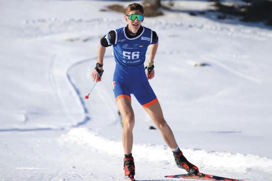 Diego Giuliano, studente atleta di triathlon