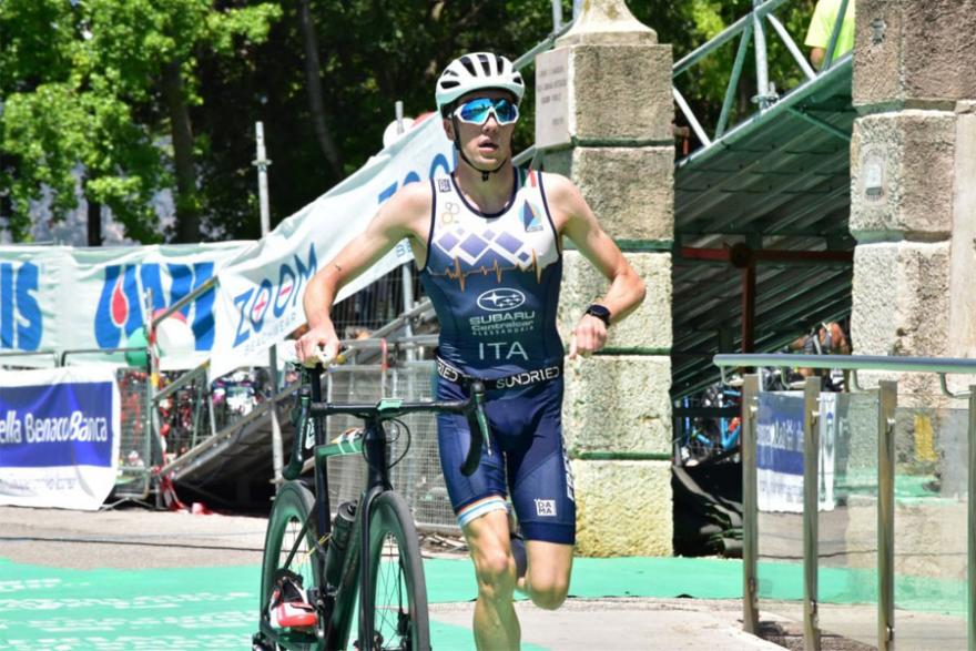 Edoardo Mazzucco, studente atleta di triathlon