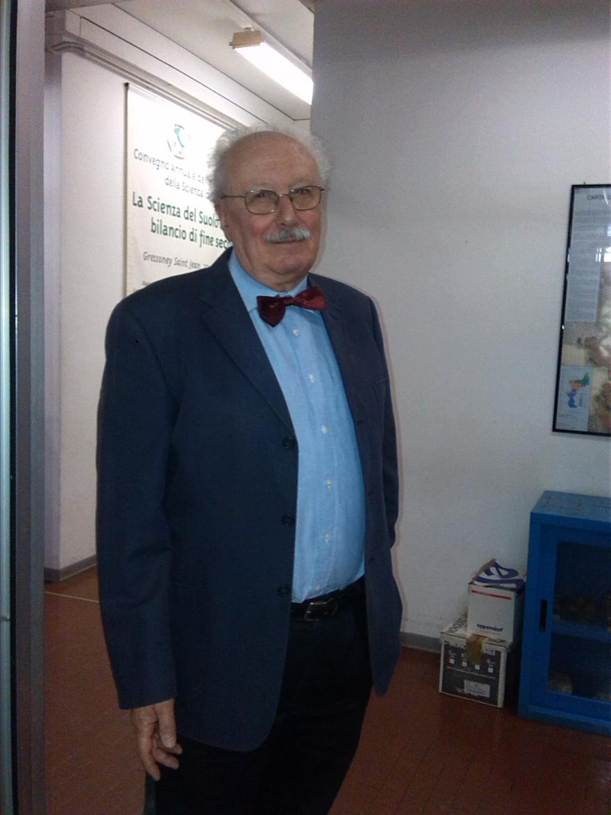 Il prof. Ermanno Zanini