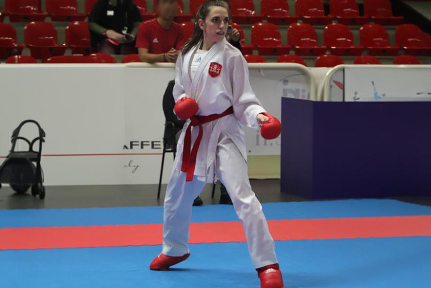 Federica Schicchi, studentessa atleta di karate