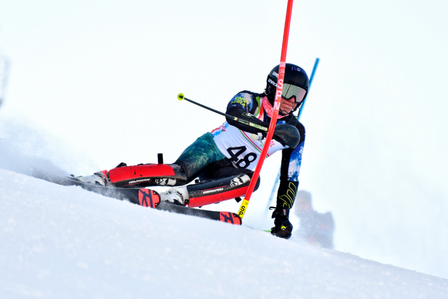 Francesco Magliano, studente atleta di sci alpino