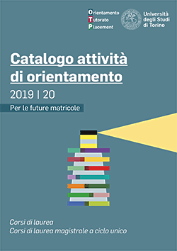 Catalogo di orientamento 2019-20 Frontespizio catalogo orientamento