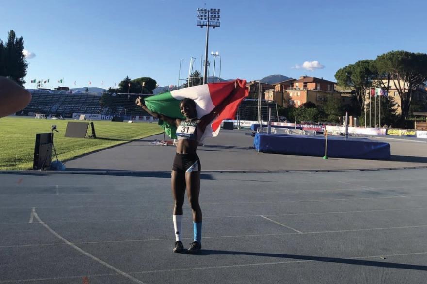 Great Nnachi Great Nnachi, studentessa atleta di atletica