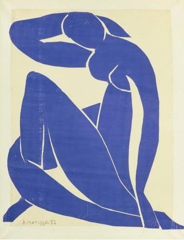 Donna blu Matisse