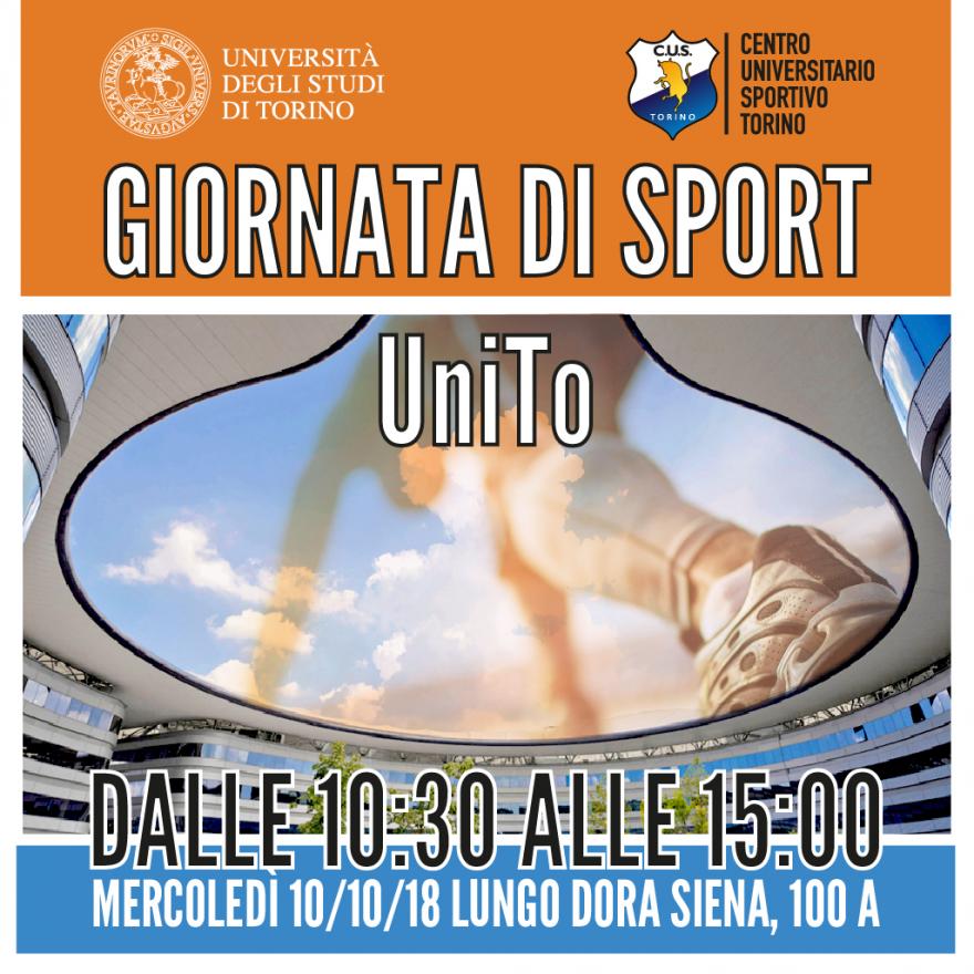Giornata Sport Unito CUS Torino 10 ottobre