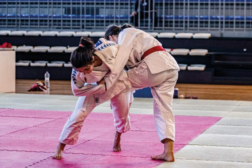 Letizia Grivet Chin Letizia Grivet Chin, studentessa atleta di judo