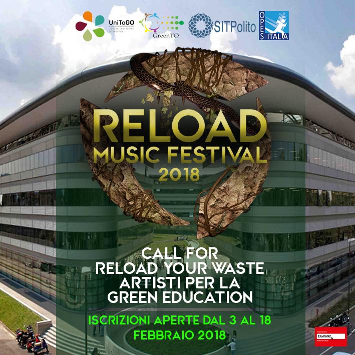Locandina Call Reload Music Festival