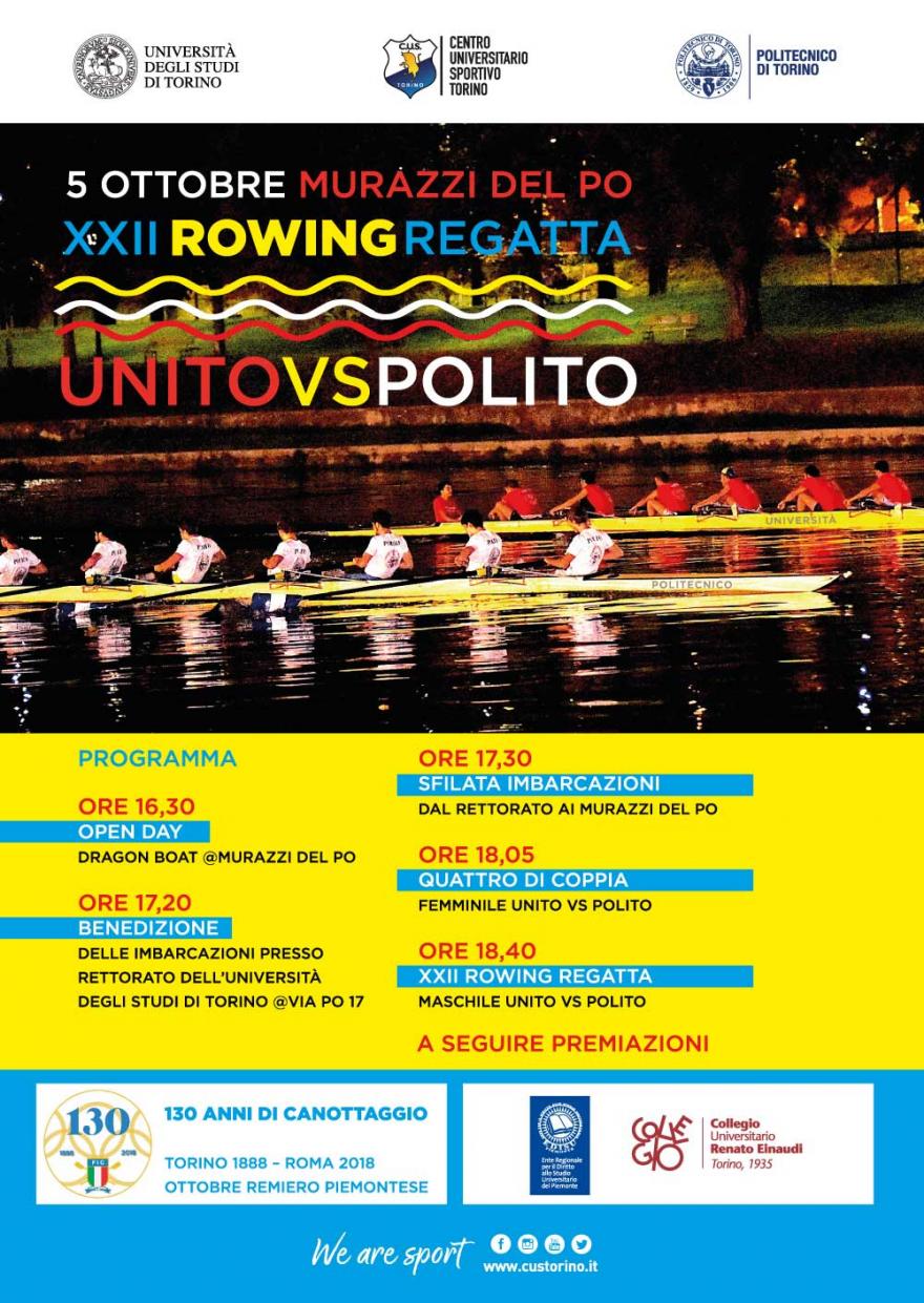 locandina rowing regatta 2018