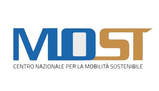 logo con scritta MOST Centro Nazionale per la Mobilità Sostenibile