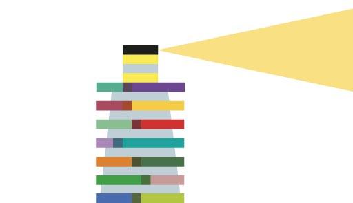Logo giornate orientamento 2020 Faro stilizzato