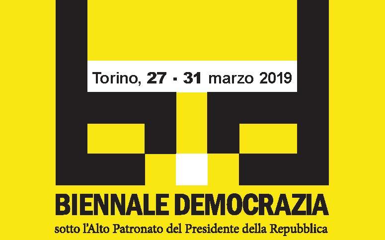 Logo Biennale Democrazia 2019