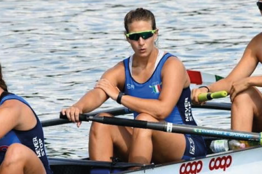 Lucrezia Baudino Lucrezia Baudino, studentessa atleta di canottaggio