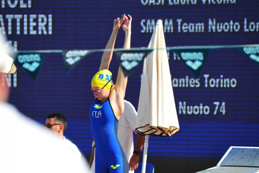 Martina Biasioli, studentessa atleta di nuoto