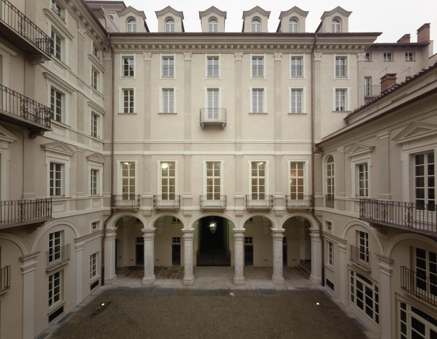 Facciata del palazzo storico Badini