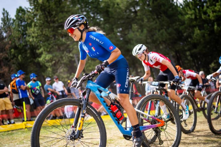 Nicole Pesse, studentessa atleta di ciclismo