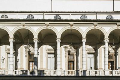 Loggiato del palazzo del Rettorato