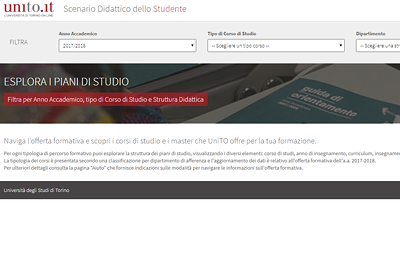 Scenario Didattico dello Studente Scenario Didattico dello Studente