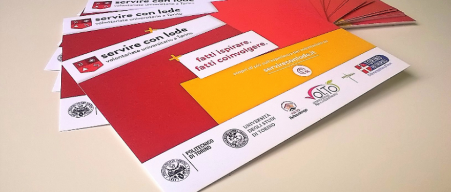 Locandina progetto Servire con Lode