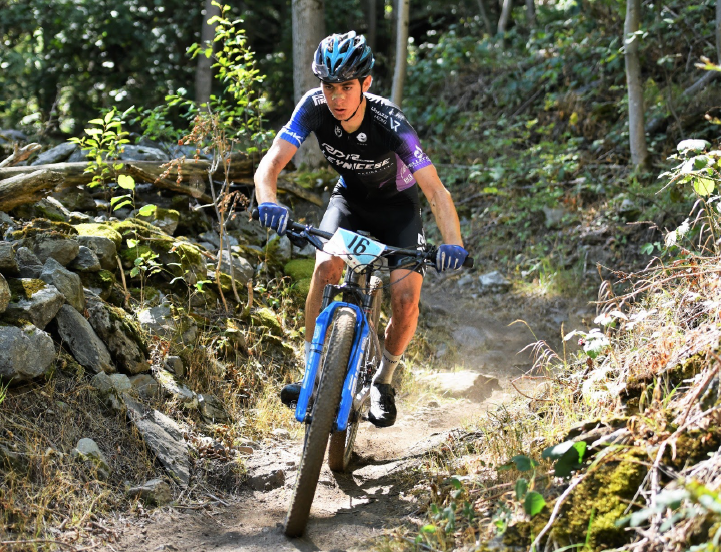 Silvano Brugiafreddo, studente atleta di mountain bike