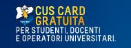 CUS Torino Banner CUS Card gratuita