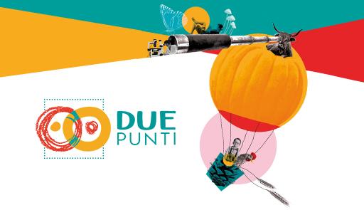 Logo del Festival, una mongolfiera arancione
