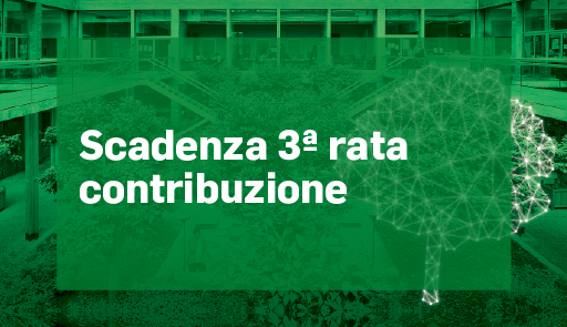 grafica immatricolazioni - Scadenza 3ª rata contribuzione