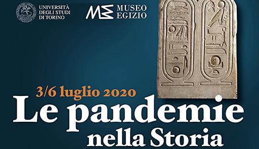 Le pandemie nella storia Stele egizia con scritta Le Pandemie nella storia