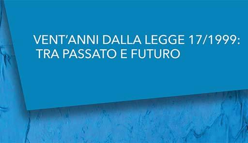 Università, Disabilità, Inclusione. Vent’anni dalla Legge 17/1999: tra passato e futuro Sfondo colorato con titolo convegno