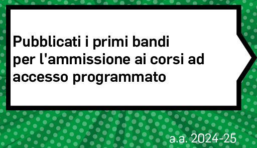 titolo dell'avviso su fondo colorato