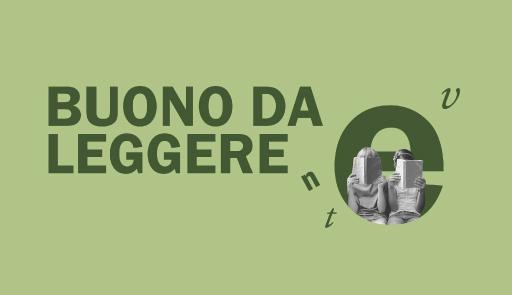 Frase "Buono da leggere" su sfondo colorato