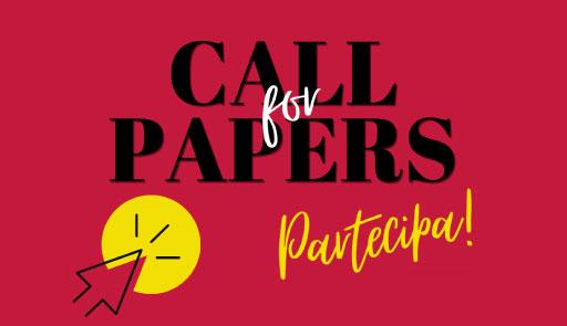 Call for papers per partecipare alla quinta edizione del Forum Ferdinando Rossi: "Etica e finanza. Un binomio possibile?" sfondo colorato con scritta: call for papers, partecipa!