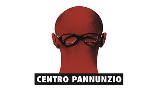 Logo del Centro Pannunzio: una testa rossa vista da dietro con gli occhiali
