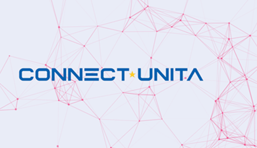 immagine decorativa con la scritta connect unita.