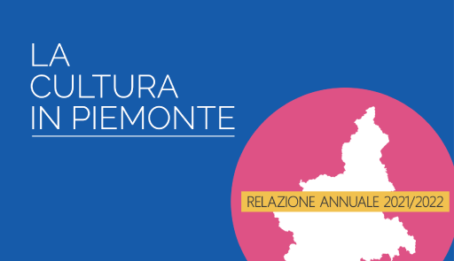 disegno dei confini del piemonte su fondo rosa e blu