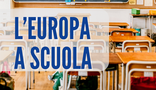 titolo dell'evento su fondo fotografico