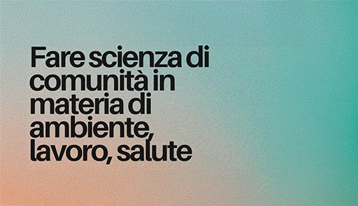 Immagine decorativa. Titolo dell'evento su sfondo colorato.