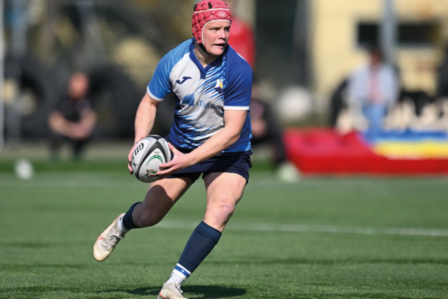 George Reeves, studente atleta di rugby