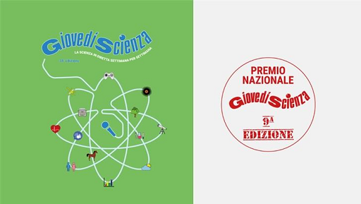 Nona edizione del Premio Nazionale GiovedìScienza logo del premio