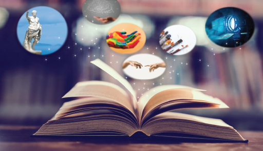 Proof of Value Instrument 2022 Libro aperto con immagini di diversi saperi