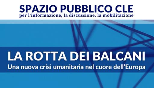 Titolo dell'incontro su sfondo blu