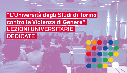 studenti a lezione, sfondo colorato -  L’Università degli Studi di Torino contro la Violenza di Genere - Lezioni universitarie dedicate
