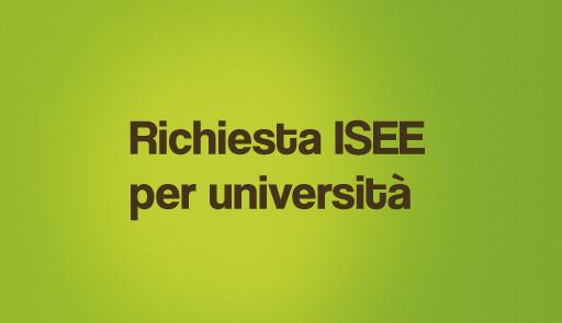 Richiesta isee per università Richiesta isee per università