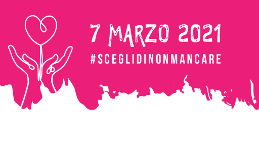 logo dell'evento su sfondo colorato