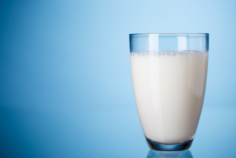 Un bicchiere di latte