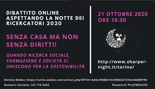 Titolo dell'incontro su sfondo nero